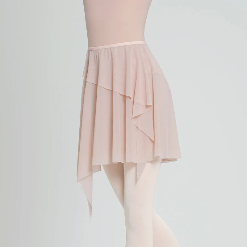 Soft Irregular  Mesh Ballet Skirts