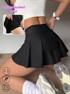 High Waist Sports Skirt