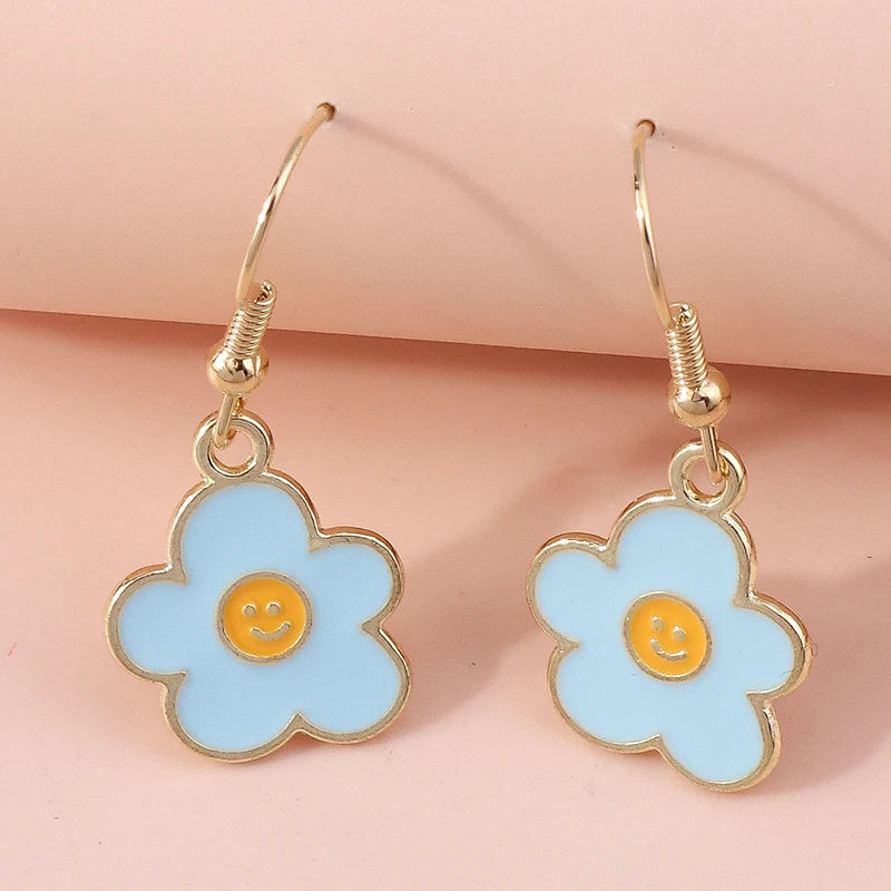 1pc Lovely Flower Earrings