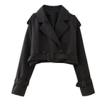 Cropped Blazers Jacket