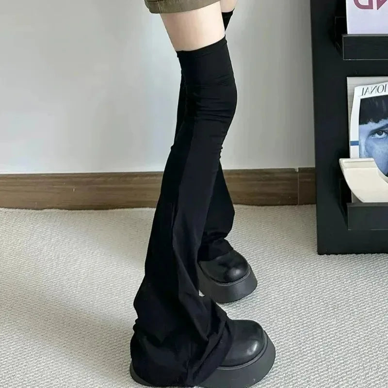 Y2k Punk Over Knee Socks