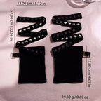 Y2K Buckle Punk Style Arm Warmer