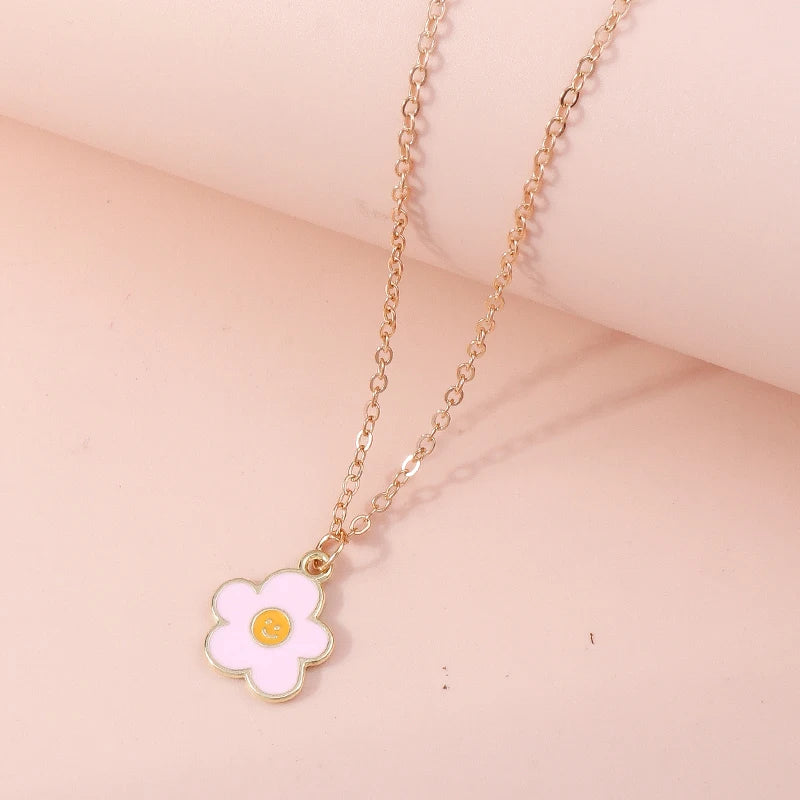 1pc Lovely Flower Necklace