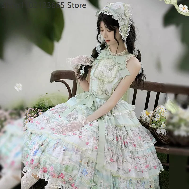 Japanese Kawaii Lolita Style JSK Dress