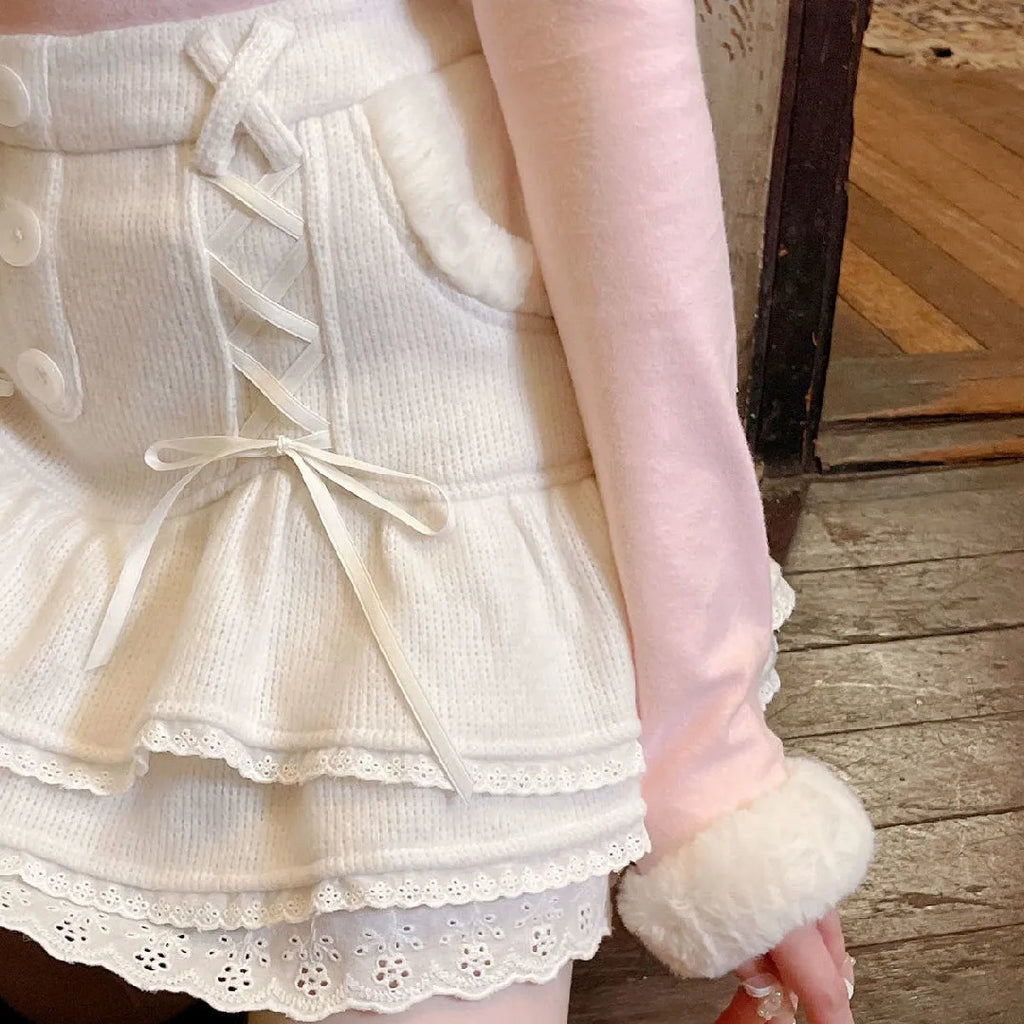 lolita kawaii  mini skirt