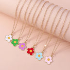 1pc Lovely Flower Necklace