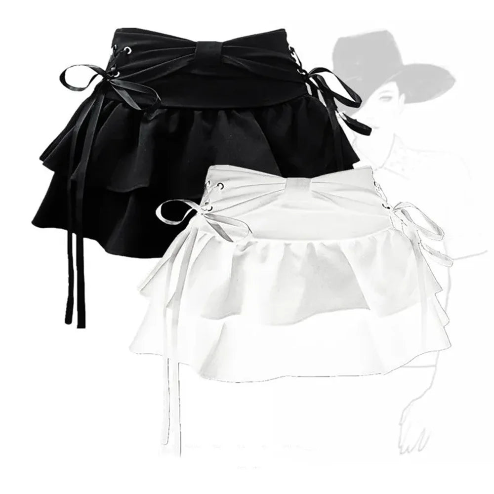 Sweet Kawaii  Gothic Mini Denim Skirts