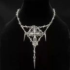 Y2k Gothic Cross Necklace