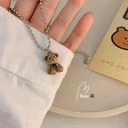 Cute Plush Bear Necklace