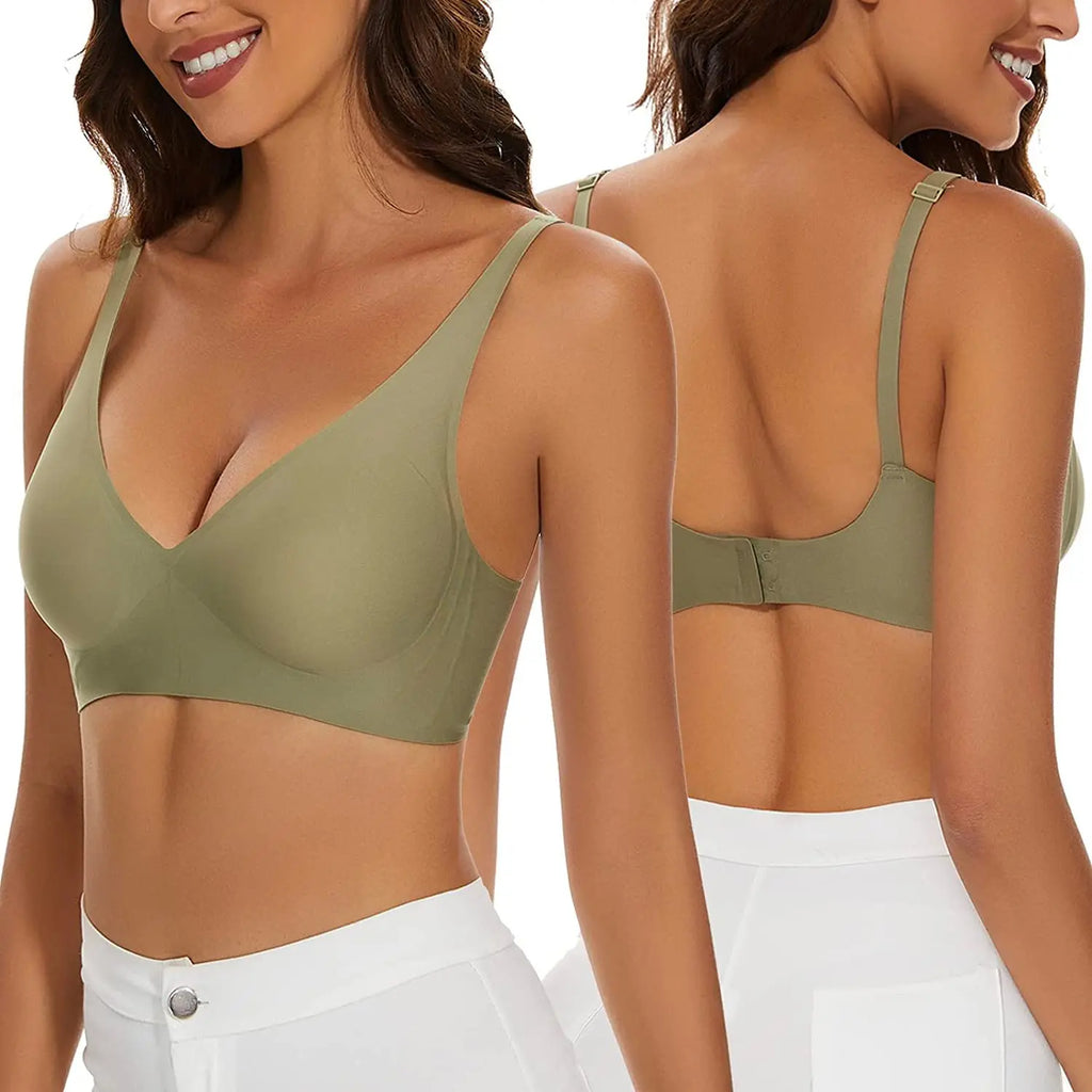 Seamless Push Up Padded  Bra
