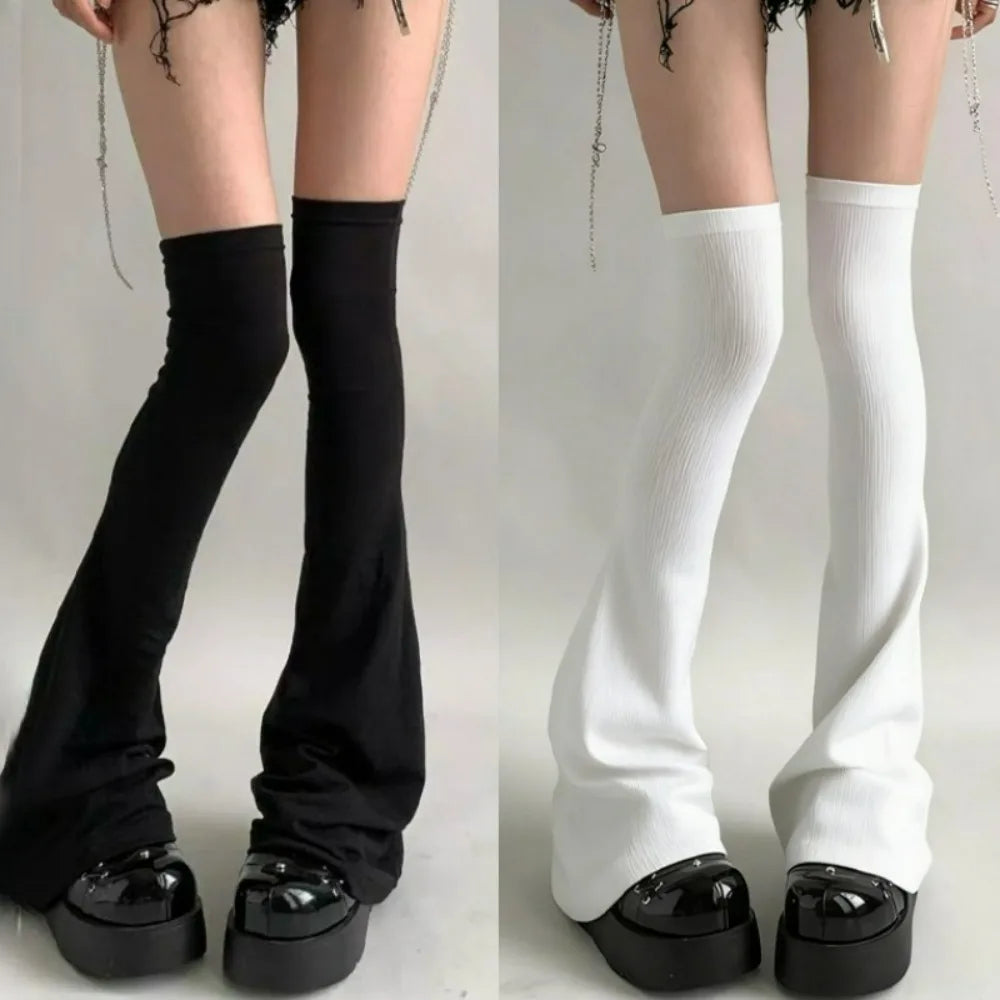 Y2k Punk Over Knee Socks