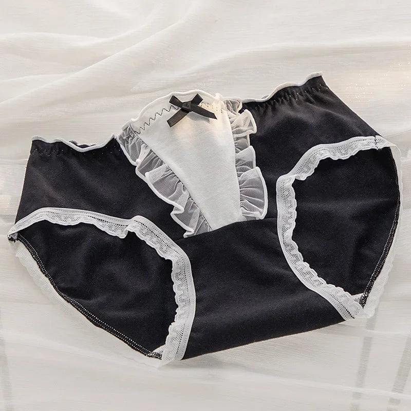 Lolita Mesh Ruffle  Underwear