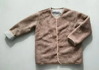 Two Sides Wear Plaid Plush Jacket