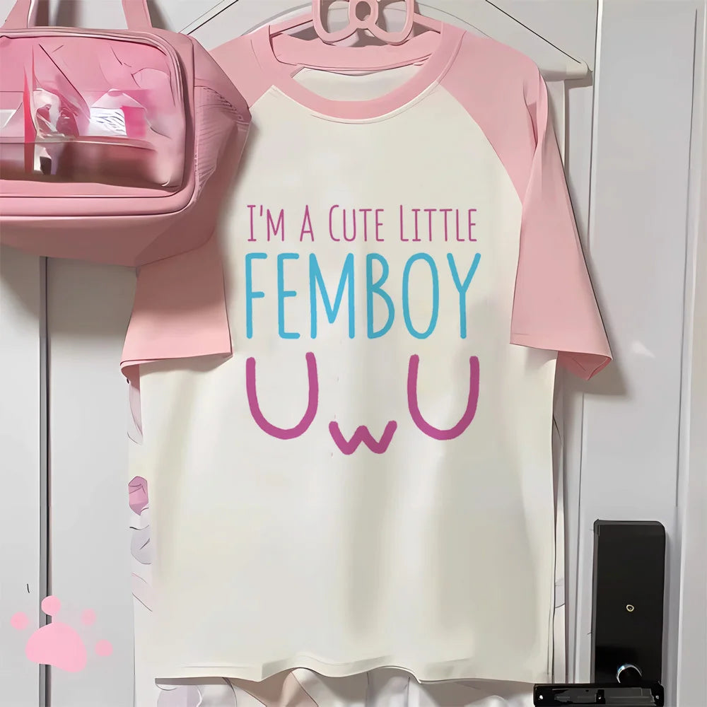 Femboy top tees
