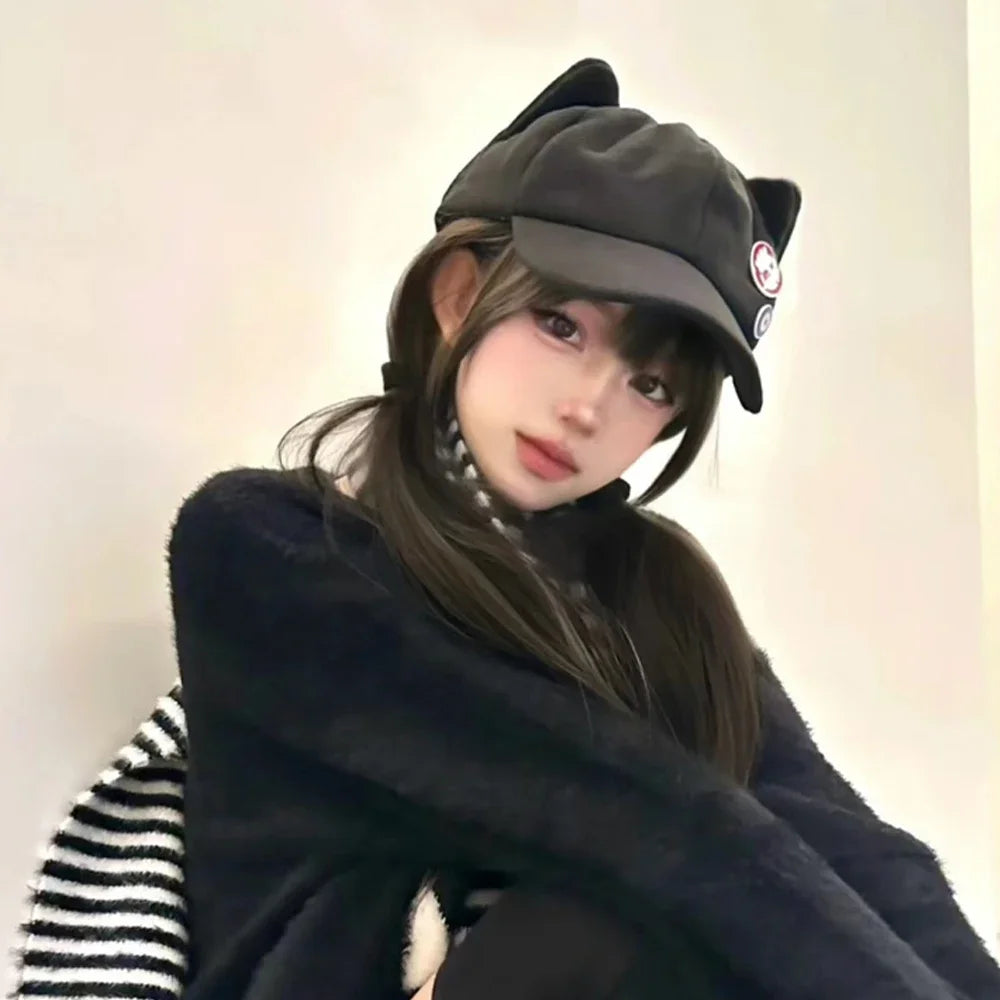 Japanese  Cat Ear Hat