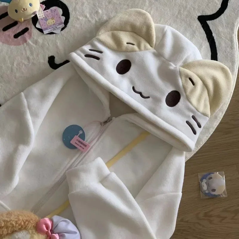 Kawaii Lolita Style Fleece Hoodie