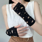 Gothic Fingerless Arm Warmer