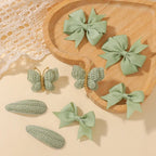 BABY BOWS 8Pcs/Set Butterfly Hair Clips