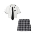 Two-piece Set Japanese Korean Style College School Uniform