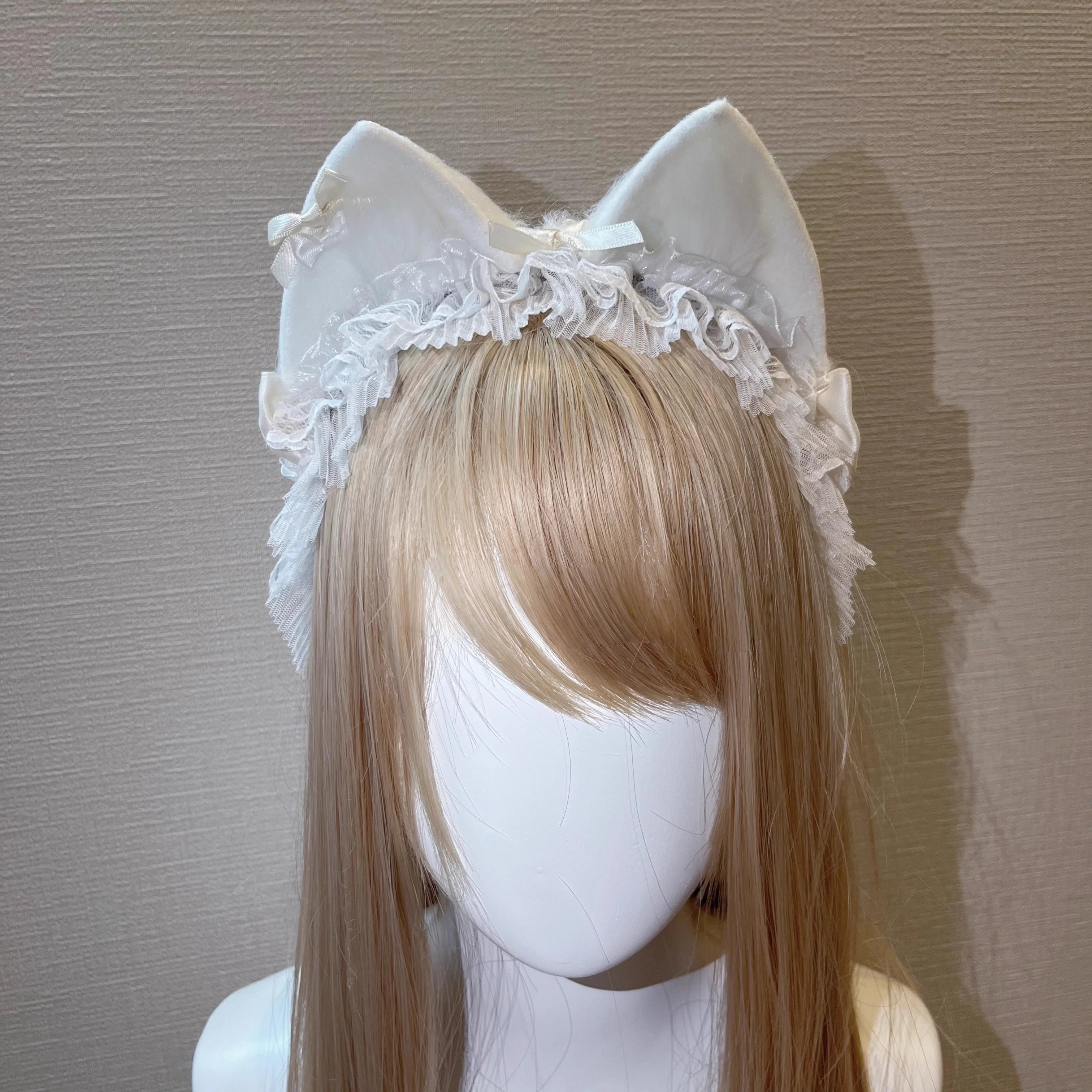 Lolita Fairy Lace Cat Ear Headband