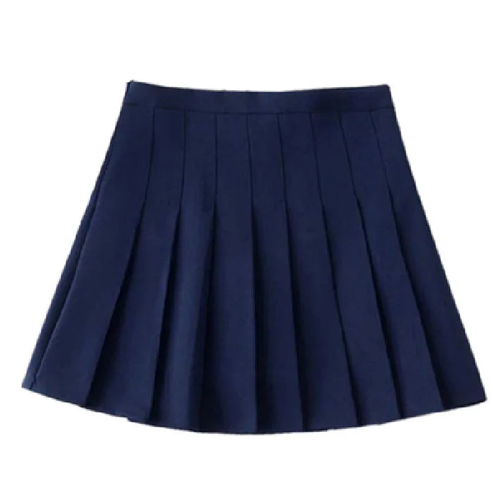 Summer  Mini Skirts  Pleated