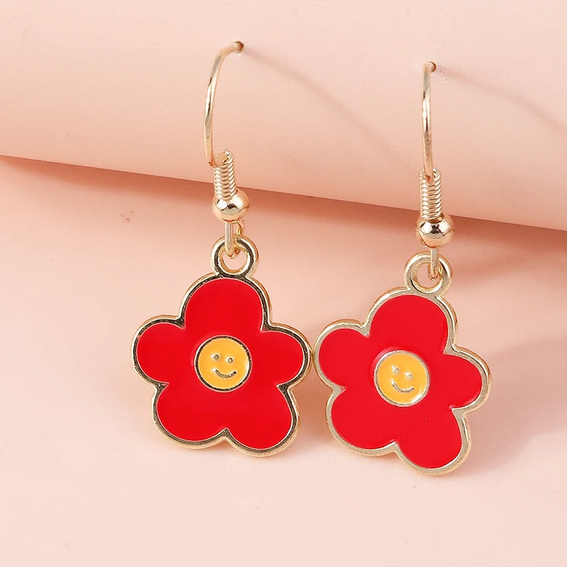 1pc Lovely Flower Earrings
