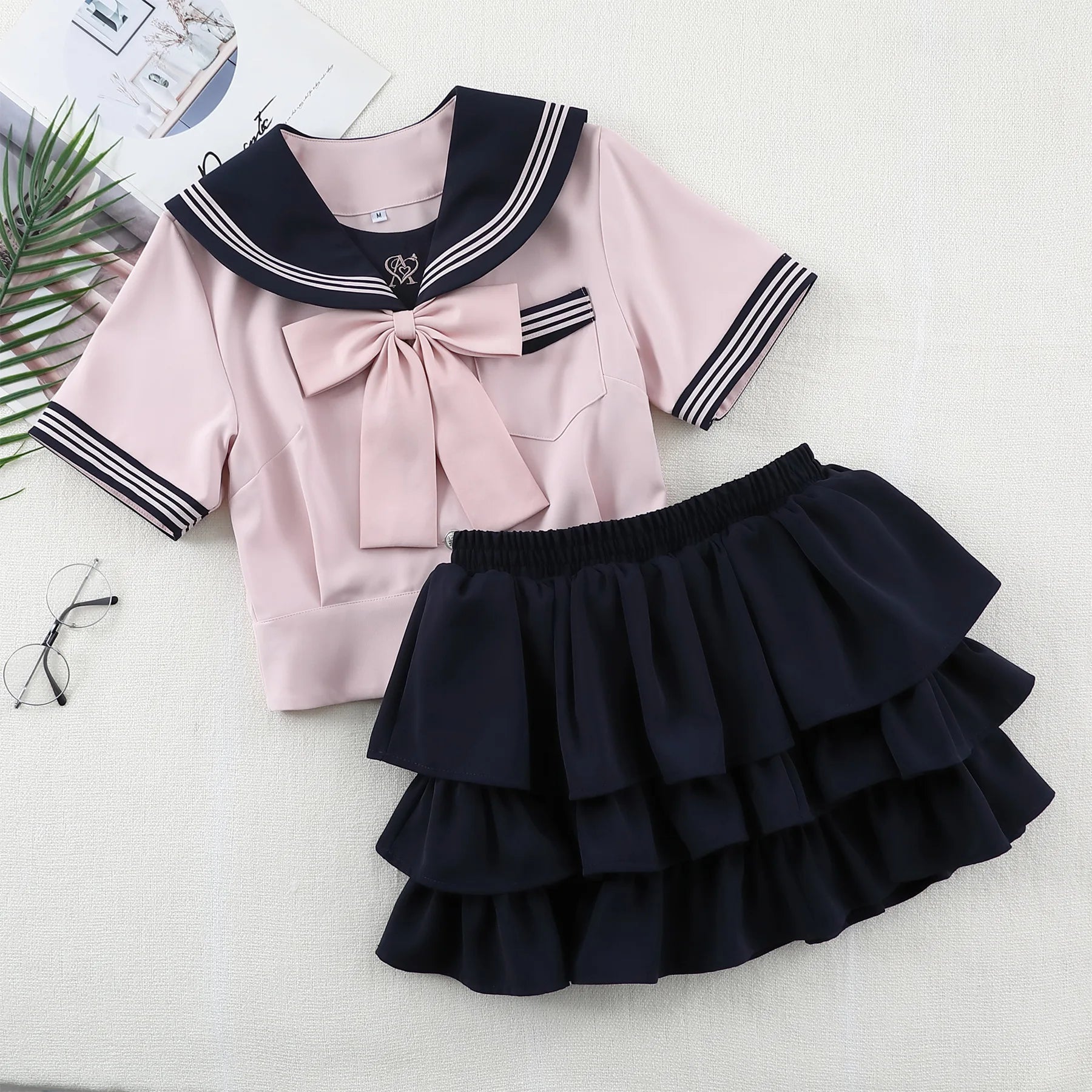 Japanese  College Style Outfit