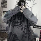 Gothic  Cartoon Hoodie