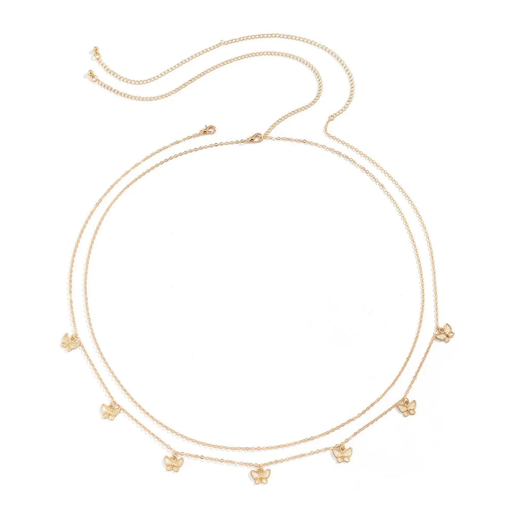 Classic Cute Butterfly Waist Belly Chain