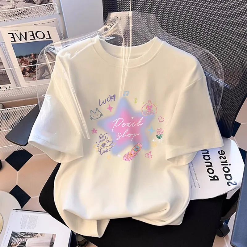 Cute Pure Cotton T-shirt