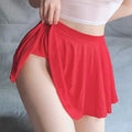 Y2k A-line Stretchy Skirt
