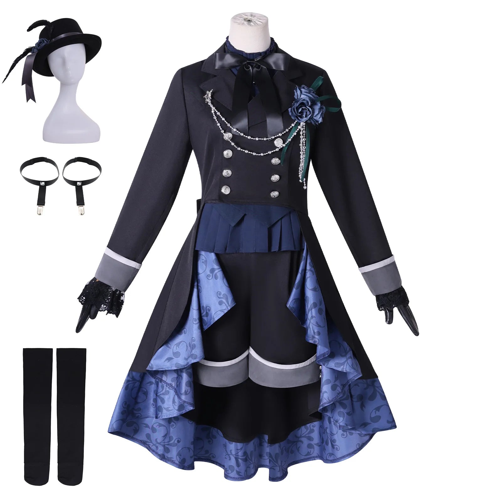 Black Butler Ciel Phantomhive Cosplay Costume