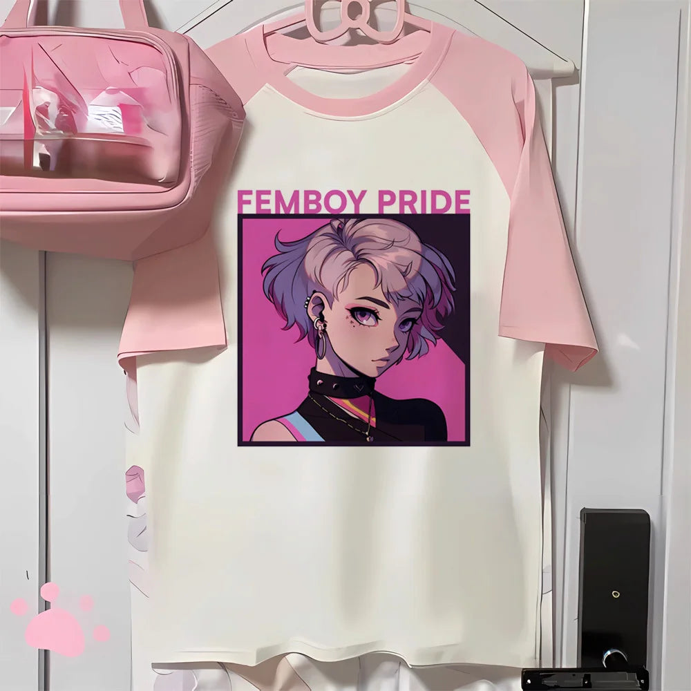 Femboy top tees