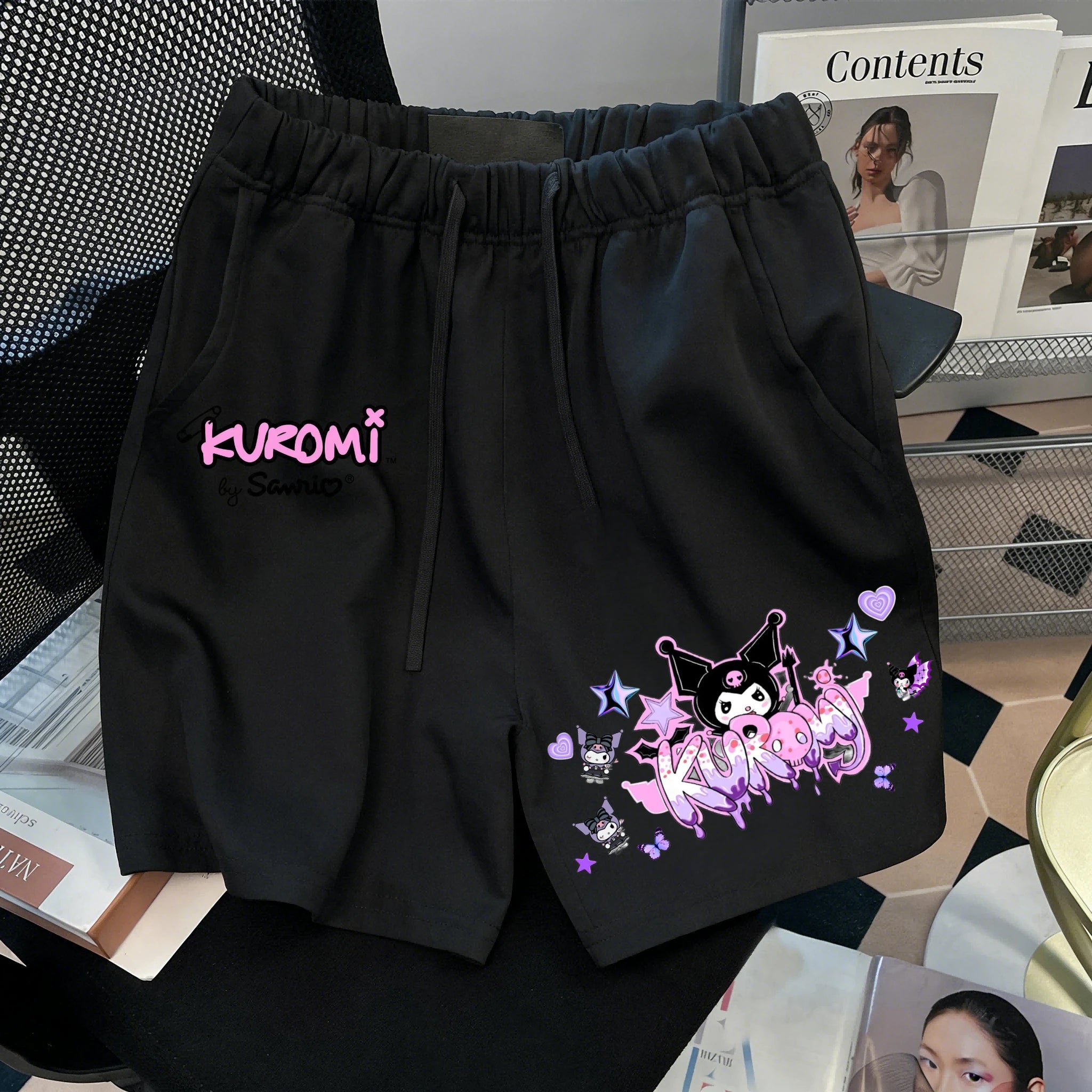 Kawaii Kuromi  Shorts