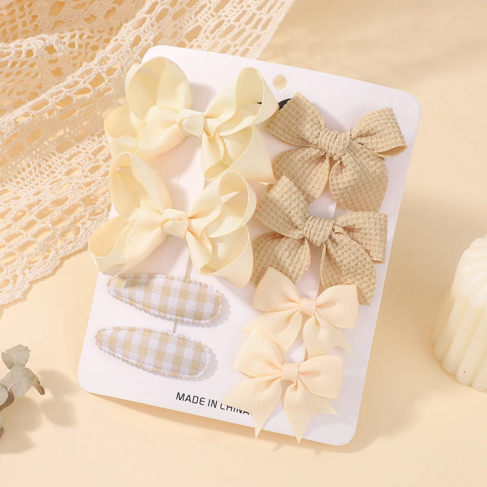BABY BOWS 8Pcs/Set Butterfly Hair Clips
