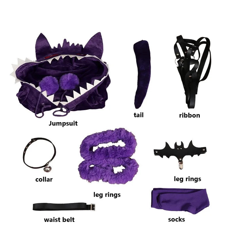 Anime Gengar Cosplay Costume