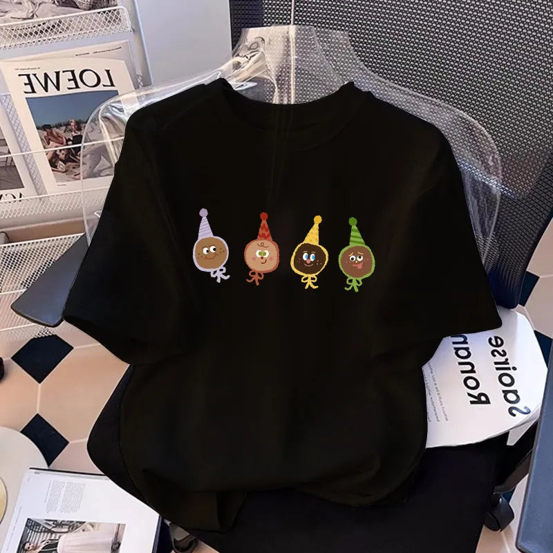 Cute Pure Cotton T-shirt