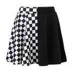 Harajuku Plaid High Waist Skirt