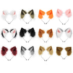 Faux Fur Animal Ears Headband