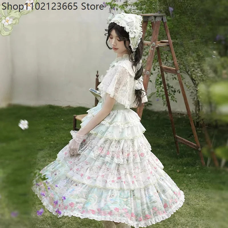 Japanese Kawaii Lolita Style JSK Dress