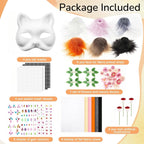 31 Pcs Therian Mask diy Kit