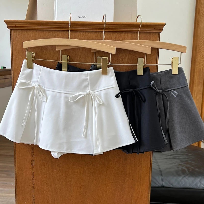 Mini Skirt with Bow