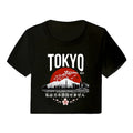 Y2K Casual Crop  Tee Shirt