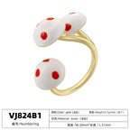 ZHUKOU  Mushroom shaped Ring