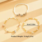 3 Pack Bohemian Layered Anklet