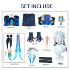 Genshin Impact Neuvillette Cosplay Costume