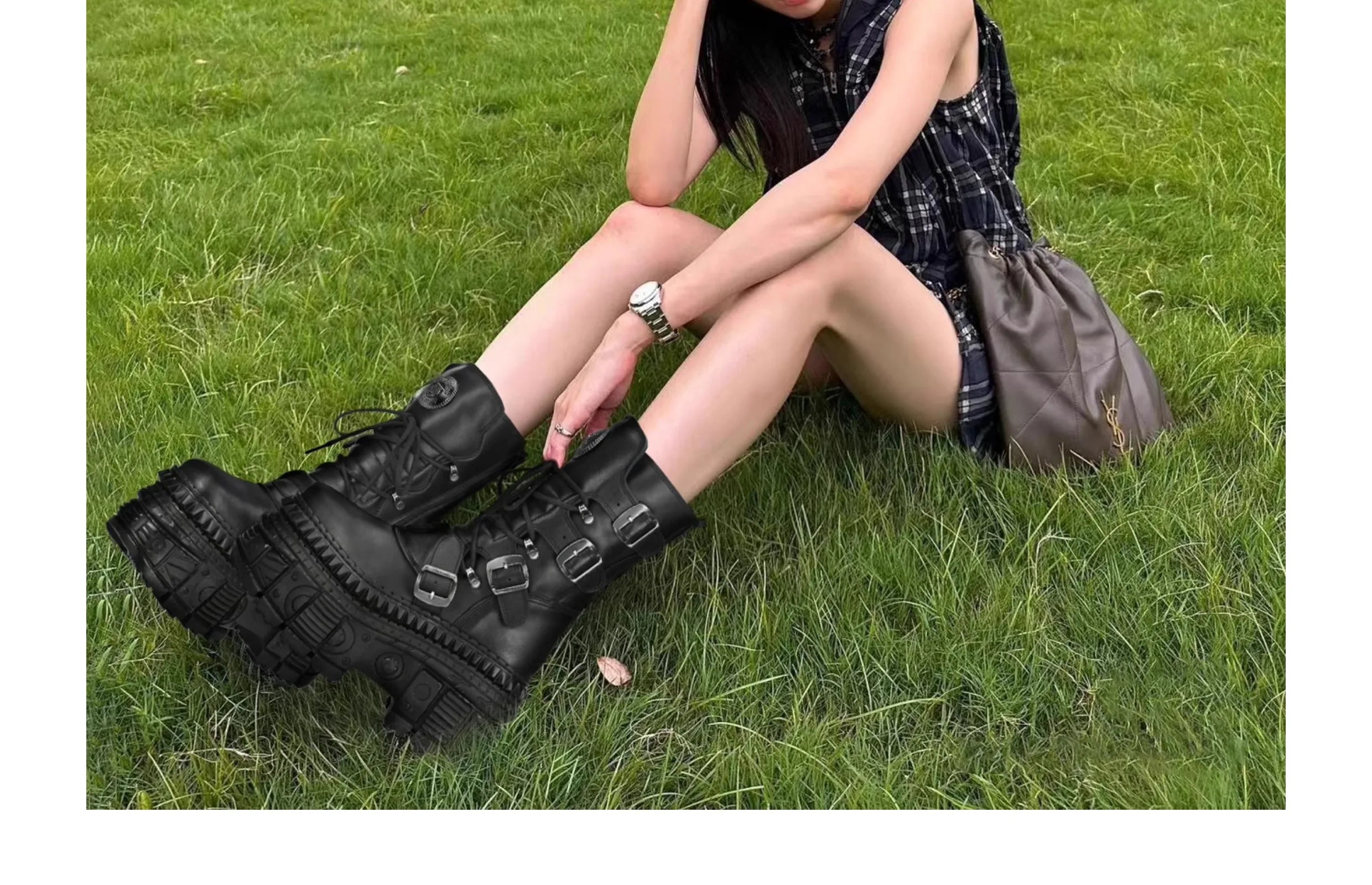 Vintage Platform  Boots