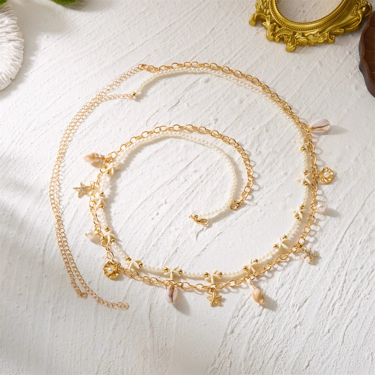 Summer Beach Shell Waist Chain