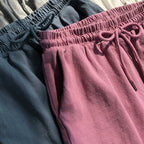 High waisted elastic sports shorts