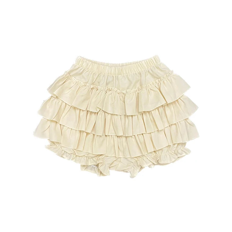 Y2K Sweet Ruffles Mini Skirt